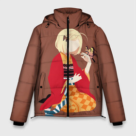 Мужская зимняя куртка 3D с принтом Shiemi Moriyama в Белгороде, верх — 100% полиэстер; подкладка — 100% полиэстер; утеплитель — 100% полиэстер | длина ниже бедра, свободный силуэт Оверсайз. Есть воротник-стойка, отстегивающийся капюшон и ветрозащитная планка. 

Боковые карманы с листочкой на кнопках и внутренний карман на молнии. | ao no exorcist | blue exorcist | exorcist | moriyama | shiemi | морияма | сиеми | синий экзорцист | сиэми | шиеми | шиэми | экзорцист