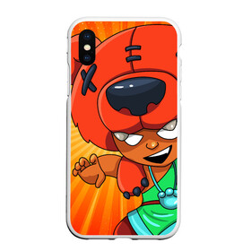 Чехол для iPhone XS Max матовый с принтом BRAWL STARS NITA в Белгороде, Силикон | Область печати: задняя сторона чехла, без боковых панелей | brawl stars | brawl stars nita | brawler | nita | бравл старз | бравлер | нита