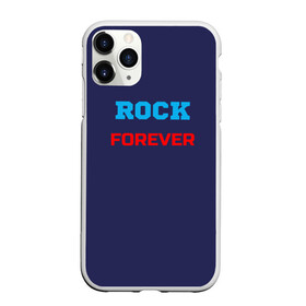 Чехол для iPhone 11 Pro Max матовый с принтом Rock Forever (РОК Навсегда) 1 в Белгороде, Силикон |  | Тематика изображения на принте: rock | рок | рок вечен | рок навсегда | фанат рока