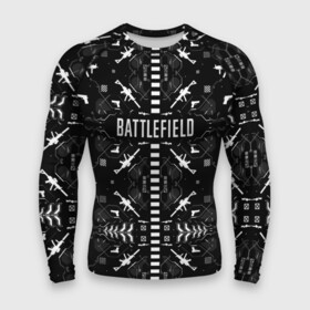 Мужской рашгард 3D с принтом Battlefield в Белгороде,  |  | battlefield | call | cod | counter | csgo | duty | game | rainbow | siege | six | strike | батла | батлфилд | игра | ксго | шутер