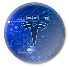 Значок с принтом Tesla в Белгороде,  металл | круглая форма, металлическая застежка в виде булавки | cybertruck | elon reeve musk | model 3 | pickup | tech | technology | tesla | грузовик | илон маск | кибер | моторс | пикап | тесла