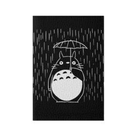 Обложка для паспорта матовая кожа с принтом Тоторо прячется от дождя в Белгороде, натуральная матовая кожа | размер 19,3 х 13,7 см; прозрачные пластиковые крепления | Тематика изображения на принте: anime | hayao miyazaki | japanese | meme | miyazaki | piano | studio ghibli | tokyo | totoro | гибли | котобус | мой | сосед | сусуватари | тонари | тоторо | хаяо миядзаки