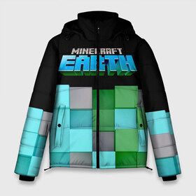 Мужская зимняя куртка 3D с принтом Minecraft Earth в Белгороде, верх — 100% полиэстер; подкладка — 100% полиэстер; утеплитель — 100% полиэстер | длина ниже бедра, свободный силуэт Оверсайз. Есть воротник-стойка, отстегивающийся капюшон и ветрозащитная планка. 

Боковые карманы с листочкой на кнопках и внутренний карман на молнии. | creeper | earth | game | minecraft | minecraft earth | блоки | грифер | игры | квадраты | компьютерная игра | крипер | маинкрафт | майн | майнкравт | майнкрафт