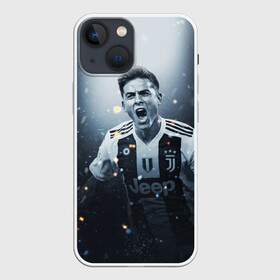 Чехол для iPhone 13 mini с принтом Дибала Ювентус в Белгороде,  |  | champions | dybala | football | juventus | paulo | paulo dybal | soccer | uefa | world cup | аргентина | дибала | лига чемпионов | пауло | пауло дибала | сборная аргентины | футбол | юве | ювентус