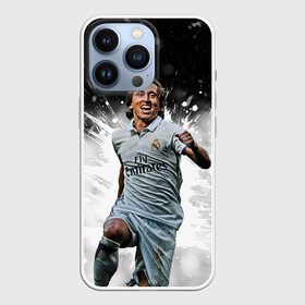 Чехол для iPhone 13 Pro с принтом Модрич в Белгороде,  |  | champions | football | luka modrich | madrid | modrich | real | real madrid | soccer | spain | uefa | ла лига | лука | лука модрич | мадрид | модрич | реал | реал мадрид | футбол | хорватия