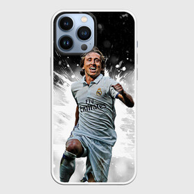 Чехол для iPhone 13 Pro Max с принтом Модрич в Белгороде,  |  | champions | football | luka modrich | madrid | modrich | real | real madrid | soccer | spain | uefa | ла лига | лука | лука модрич | мадрид | модрич | реал | реал мадрид | футбол | хорватия