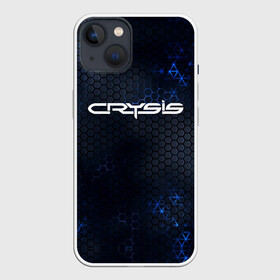 Чехол для iPhone 13 с принтом Crysis Armor в Белгороде,  |  | Тематика изображения на принте: armor | crysis | crysis 4 | game | hex | hexagon | броня | броня crysis | гексагоны | доспехи | игра | крайзис | кризис | логотип | надпись | шутер