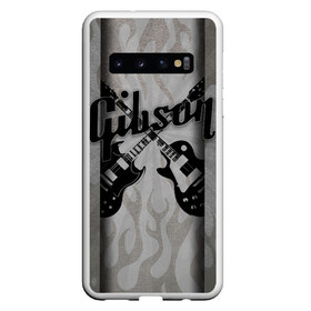 Чехол для Samsung Galaxy S10 с принтом Gibson в Белгороде, Силикон | Область печати: задняя сторона чехла, без боковых панелей | custom guitar | gibson | gibson usa | grover | guitar | hard rock | les paul | lespol | metal | punk | rock | sg | sg300 | sg400 | гибсон | гитара | гитары | лес пол | леспаул | леспол | панк | рок | хард рок | хардрок