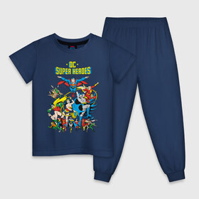 Детская пижама хлопок с принтом Justice League в Белгороде, 100% хлопок |  брюки и футболка прямого кроя, без карманов, на брюках мягкая резинка на поясе и по низу штанин
 | dc comics | flash | green lantern | justice league | shtatjl | superhero | superman. batman | wonder woman | аквамен | бэтмен | бэтмэн | бэтс | зеленый фонарь | лига справедливости | супермен | супс | флеш | флэш | чудо женщина