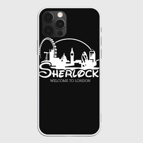 Чехол для iPhone 12 Pro Max с принтом Sherlock в Белгороде, Силикон |  | Тематика изображения на принте: 221b | bbc | benedict cumberbatch | john watson | mark gatiss | martin freeman | sherlock holmes | steven moffat | бейкер | джон ватсон | мориарти | стрит | шерлок