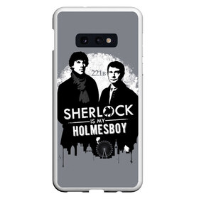 Чехол для Samsung S10E с принтом Sherlock Holmesboy в Белгороде, Силикон | Область печати: задняя сторона чехла, без боковых панелей | Тематика изображения на принте: 221b | bbc | benedict cumberbatch | john watson | mark gatiss | martin freeman | sherlock holmes | steven moffat | бейкер | джон ватсон | мориарти | стрит | шерлок