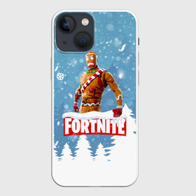 Чехол для iPhone 13 mini с принтом Новогодний Fortnite в Белгороде,  |  | 2020 | christmas | fortnite | fortnite 2 | fortnite chapter 2 | fortnite2 | fortnite: chapter 2 | new year | snow | winter | игры | новогодний | новый год | фортнайт | фортнайт 2