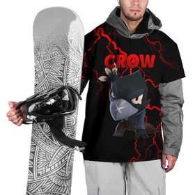 Накидка на куртку 3D с принтом Brawl Stars CROW в Белгороде, 100% полиэстер |  | 8 bit | 8 бит | brawl | brawl stars | crow | leon | stars | бравл | бравл старс | браво старс | игра | компьютерная | кров | леон | онлайн | старс