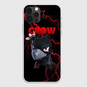 Чехол для iPhone 12 Pro с принтом Brawl Stars CROW в Белгороде, силикон | область печати: задняя сторона чехла, без боковых панелей | 8 bit | 8 бит | brawl | brawl stars | crow | leon | stars | бравл | бравл старс | браво старс | игра | компьютерная | кров | леон | онлайн | старс