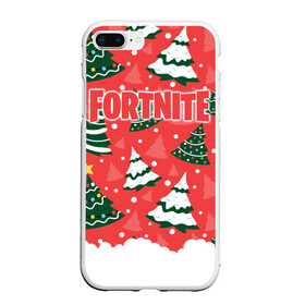 Чехол для iPhone 7Plus/8 Plus матовый с принтом Fortnite Новогодний в Белгороде, Силикон | Область печати: задняя сторона чехла, без боковых панелей | Тематика изображения на принте: battle | christmas | claus | fortnite | merry | santa | save | season | the | world | битва | борьба | зомби | королевская | олени | рождество | снежинки | стратегия | фортнайт