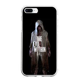 Чехол для iPhone 7Plus/8 Plus матовый с принтом The evil within в Белгороде, Силикон | Область печати: задняя сторона чехла, без боковых панелей | theevilwithin | игра | рувик | хоррор