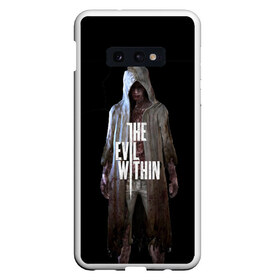 Чехол для Samsung S10E с принтом The evil within в Белгороде, Силикон | Область печати: задняя сторона чехла, без боковых панелей | theevilwithin | игра | рувик | хоррор