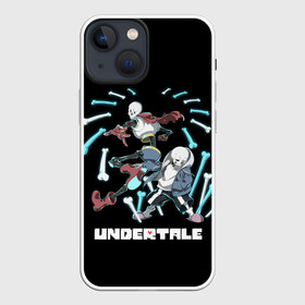 Чехол для iPhone 13 mini с принтом UNDERTALE в Белгороде,  |  | sans | undertale | андертале | андертейл | игра | подземная история | подземная сказка | санс | ундертале | фриск | чара