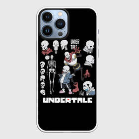 Чехол для iPhone 13 Pro Max с принтом UNDERTALE в Белгороде,  |  | chara | frisk | sans | undertale | андертале | андертейл | игра | подземная история | подземная сказка | санс | ундертале | фриск | чара