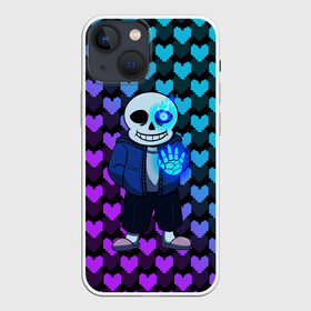 Чехол для iPhone 13 mini с принтом UNDERTALE в Белгороде,  |  | chara | frisk | sans | undertale | андертале | андертейл | игра | подземная история | подземная сказка | санс | ундертале | фриск | чара