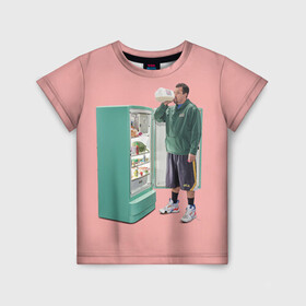 Детская футболка 3D с принтом Адам Сэндлер в Белгороде, 100% гипоаллергенный полиэфир | прямой крой, круглый вырез горловины, длина до линии бедер, чуть спущенное плечо, ткань немного тянется | actor | adam sandler | comedian | адам сэндлер | актер | комедиант