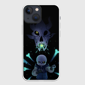 Чехол для iPhone 13 mini с принтом UNDERTALE в Белгороде,  |  | chara | frisk | sans | undertale | андертале | андертейл | игра | подземная сказка | санс | ундертале | фриск | чара