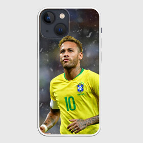 Чехол для iPhone 13 mini с принтом Неймар в Белгороде,  |  | champions | football | neymar | psg | soccer | uefa | world cup | лига чемпионов | неймар | пари сен жермен | псж | форма | формы | футбол