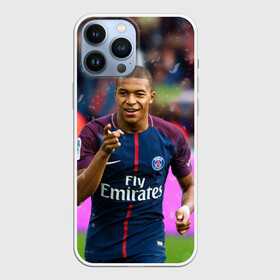 Чехол для iPhone 13 Pro Max с принтом Килиан Мбаппе в Белгороде,  |  | champions | football | mbappe | psg | soccer | uefa | world cup | килиан мбаппе | лига чемпионов | мбаппе | пари сен жермен | псж | форма | формы | футбол