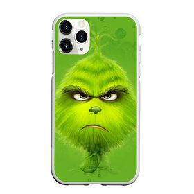 Чехол для iPhone 11 Pro матовый с принтом The Grinch в Белгороде, Силикон |  | Тематика изображения на принте: christmas | claus | grinch stole | how the | jingle | merry | santa | гринч | гуманоид | диккенс | ктоград | олени | рождество | снежинки | чарльз