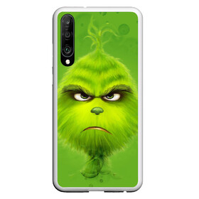 Чехол для Honor P30 с принтом The Grinch в Белгороде, Силикон | Область печати: задняя сторона чехла, без боковых панелей | christmas | claus | grinch stole | how the | jingle | merry | santa | гринч | гуманоид | диккенс | ктоград | олени | рождество | снежинки | чарльз