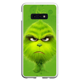 Чехол для Samsung S10E с принтом The Grinch в Белгороде, Силикон | Область печати: задняя сторона чехла, без боковых панелей | Тематика изображения на принте: christmas | claus | grinch stole | how the | jingle | merry | santa | гринч | гуманоид | диккенс | ктоград | олени | рождество | снежинки | чарльз