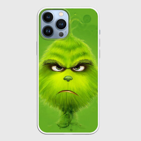 Чехол для iPhone 13 Pro Max с принтом The Grinch в Белгороде,  |  | Тематика изображения на принте: christmas | claus | grinch stole | how the | jingle | merry | santa | гринч | гуманоид | диккенс | ктоград | олени | рождество | снежинки | чарльз