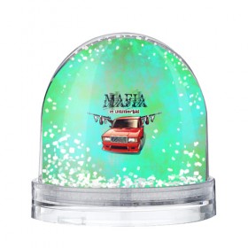 Снежный шар с принтом Mafia в Белгороде, Пластик | Изображение внутри шара печатается на глянцевой фотобумаге с двух сторон | 2107 | mafia | бандиты | ваз | мафия | машины | семерка | таз | тазы