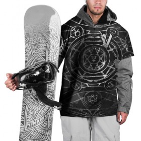 Накидка на куртку 3D с принтом Vikings в Белгороде, 100% полиэстер |  | Тематика изображения на принте: 