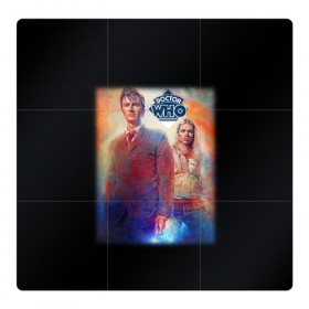 Магнитный плакат 3Х3 с принтом Doctor Who в Белгороде, Полимерный материал с магнитным слоем | 9 деталей размером 9*9 см | doctor | who | доктор | доктор кто | кто