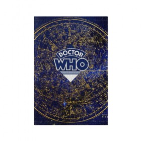 Обложка для паспорта матовая кожа с принтом Doctor Who в Белгороде, натуральная матовая кожа | размер 19,3 х 13,7 см; прозрачные пластиковые крепления | Тематика изображения на принте: doctor | who | доктор | доктор кто | кто