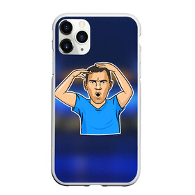 Чехол для iPhone 11 Pro матовый с принтом Дзюба FCZP Edition в Белгороде, Силикон |  | champions league | euro | russia | zenit | дзюба | евро | зенит | лига чемпионов