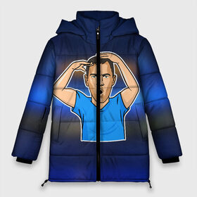 Женская зимняя куртка 3D с принтом Дзюба FCZP Edition в Белгороде, верх — 100% полиэстер; подкладка — 100% полиэстер; утеплитель — 100% полиэстер | длина ниже бедра, силуэт Оверсайз. Есть воротник-стойка, отстегивающийся капюшон и ветрозащитная планка. 

Боковые карманы с листочкой на кнопках и внутренний карман на молнии | champions league | euro | russia | zenit | дзюба | евро | зенит | лига чемпионов