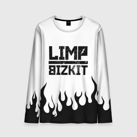 Мужской лонгслив 3D с принтом Limp Bizkit  в Белгороде, 100% полиэстер | длинные рукава, круглый вырез горловины, полуприлегающий силуэт | bizkit | limp | limp bizkit | music | rock | бизкиты | лимп бизкит | лимпы | липкие письки | музыка | рок