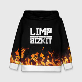 Детская толстовка 3D с принтом Limp Bizkit  в Белгороде, 100% полиэстер | двухслойный капюшон со шнурком для регулировки, мягкие манжеты на рукавах и по низу толстовки, спереди карман-кенгуру с мягким внутренним слоем | bizkit | limp | limp bizkit | music | rock | бизкиты | лимп бизкит | лимпы | липкие письки | музыка | рок