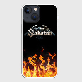 Чехол для iPhone 13 mini с принтом Sabaton в Белгороде,  |  | music | rock | sabaton | музыка | рок | сабатон