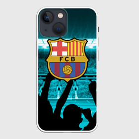 Чехол для iPhone 13 mini с принтом Barcelona в Белгороде,  |  | barca | barcelona | champions | football | soccer | spain | uefa | world cup | барса | барселона | ла лига | лига чемпионов | форма | формы | футбол