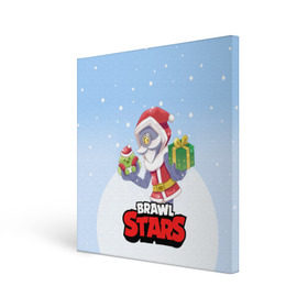 Холст квадратный с принтом Brawl Stars. Christmas Barley в Белгороде, 100% ПВХ |  | bo | brawl | brock | bull | colt | dynamike | elprimo | jessie | leon | moba | nita | shelly | stars | бо | брок | булл | джесси | динамайк | кольт | леон | нита | шелли | эльпримо