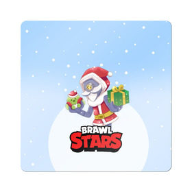 Магнит виниловый Квадрат с принтом Brawl Stars. Christmas Barley в Белгороде, полимерный материал с магнитным слоем | размер 9*9 см, закругленные углы | Тематика изображения на принте: bo | brawl | brock | bull | colt | dynamike | elprimo | jessie | leon | moba | nita | shelly | stars | бо | брок | булл | джесси | динамайк | кольт | леон | нита | шелли | эльпримо