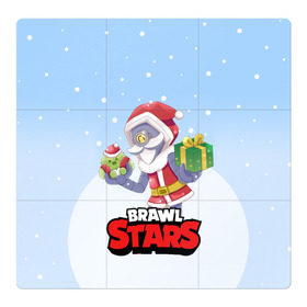 Магнитный плакат 3Х3 с принтом Brawl Stars. Christmas Barley в Белгороде, Полимерный материал с магнитным слоем | 9 деталей размером 9*9 см | Тематика изображения на принте: bo | brawl | brock | bull | colt | dynamike | elprimo | jessie | leon | moba | nita | shelly | stars | бо | брок | булл | джесси | динамайк | кольт | леон | нита | шелли | эльпримо