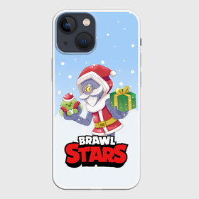 Чехол для iPhone 13 mini с принтом Brawl Stars. Christmas Barley в Белгороде,  |  | Тематика изображения на принте: bo | brawl | brock | bull | colt | dynamike | elprimo | jessie | leon | moba | nita | shelly | stars | бо | брок | булл | джесси | динамайк | кольт | леон | нита | шелли | эльпримо