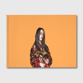 Альбом для рисования с принтом Billie eilish (+ на спине) в Белгороде, 100% бумага
 | матовая бумага, плотность 200 мг. | billie | eilish | xanny | айлишь | билли