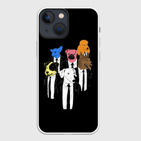 Чехол для iPhone 13 mini с принтом Бешеные Псы в Белгороде,  |  | meme | memes | pulp fiction | quentin | reservoir dogs | tarantino | бешеные псы | квентин | криминальное чтиво | мем | мемы | тарантино