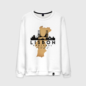 Мужской свитшот хлопок с принтом Лиссабон (Португалия) в Белгороде, 100% хлопок |  | city | lisbon | portugal | ronaldo | travel | город | европа | карта | лиссабон | мир | португалия | приключение | путешествие | роналду | столица | страна | тиризм | турист | флаг