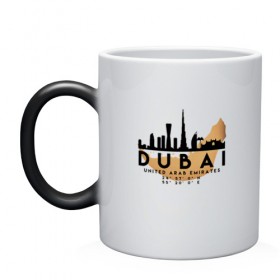 Кружка хамелеон с принтом ОАЭ (Дубаи) в Белгороде, керамика | меняет цвет при нагревании, емкость 330 мл | city | dubai | travel | город | дубаи | европа | карта | курорт | мир | оаэ | приключение | путешествие | столица | страна | тиризм | турист | флаг | эмираты